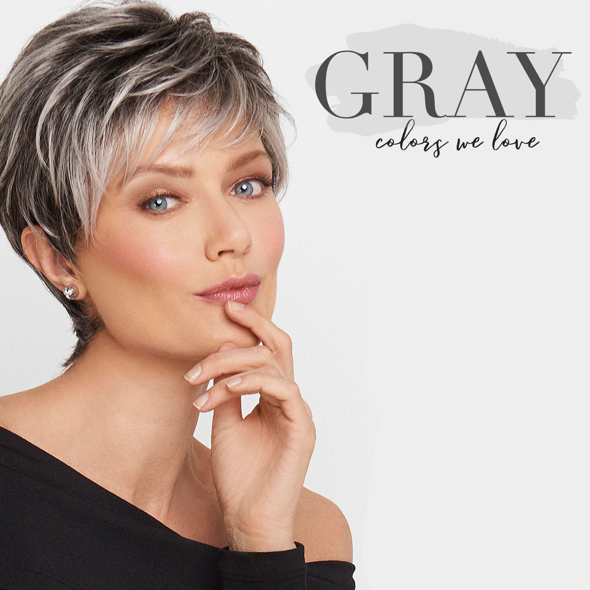 Transitioning into Gray Color Wigs Wigs