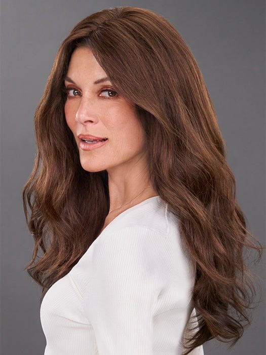 Wig Topper Easipart Jon Renau Dark good Brown New