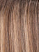 24BT18S8 SHADED MOCHA | Medium Natural Ash Blonde & Light Natural Gold Blonde Blend, Shaded with Medium Brown