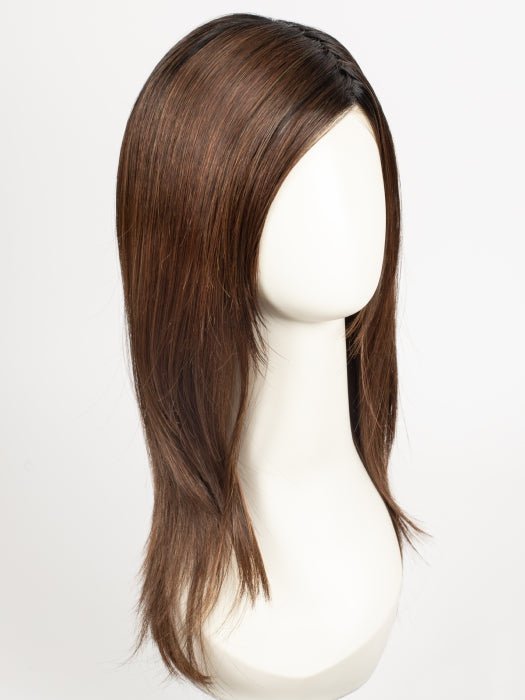 COLA WITH CHERRY | Medium Dark Brown/Medium and Dark Auburn Highlights and Dark Brown Roots