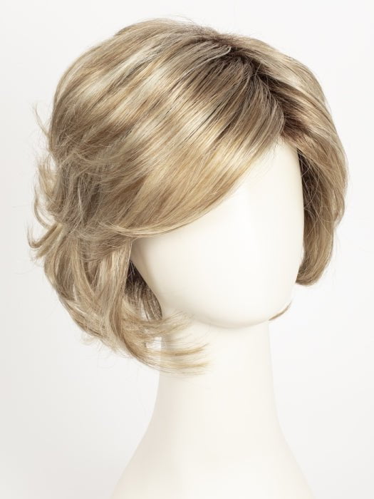 CHIFFON-CANDY | Dark Gold Blonde with shadowed roots and Gold Blonde highlights