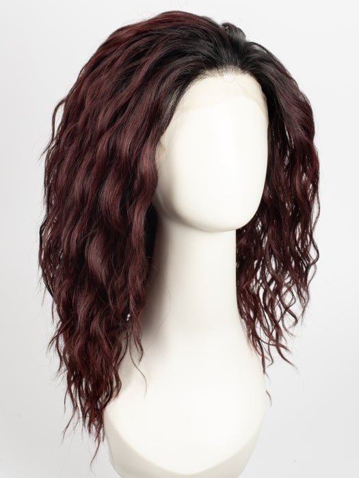 STT1B/99J | Two Tone Dark Burgundy Wine with Off Black Roots