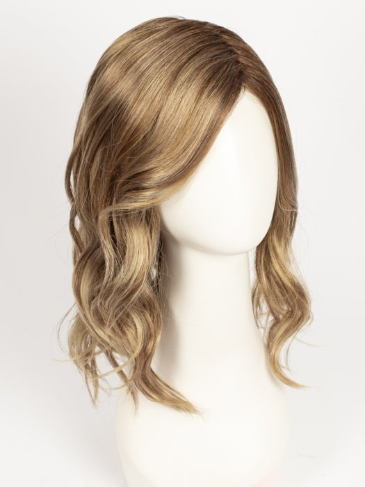 14/26S10 SHADED PRALINES N' CREAM | Light Gold Blonde & Medium Red-Gold Blonde Blend, Shaded with Light Brown