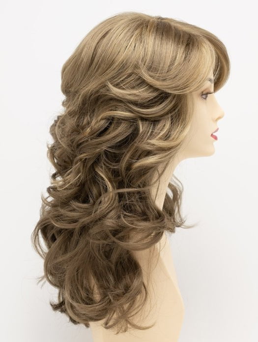 MOCHA-FROST | Light Brown blended with Golden Blonde