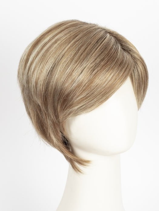 NUTMEG-F | Medium Blonde and Honey Brown Base Frosted with Platinum Blonde Highlights