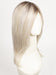 SILVER BLONDE ROOTED 60.23 | Pearl White and Lightest Pale Blonde Blend with Shaded Roots