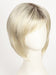 SEASHELL-BLONDE-R | Cool White Blonde and Creamy White Tones with Soft Brown Roots