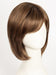 HONEY BROWN-R | Dark Roots on a warm medium brown base with Auburn and Honey Highlights