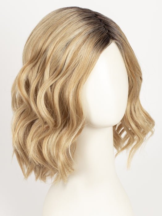 GF14-88SS GOLDEN WHEAT | Dark Blonde evenly Blended with Pale Blonde Highlights and Dark Roots