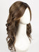 GF8-29SS HAZELNUT | Medium Brown With Ginger Red Highlights & Dark Brown Roots