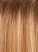 12FS8 SHADED PRALINE | Medium Natural Gold Blonde, Light Gold Blonde, Pale Natural Blonde Blend, Shaded with Dark Brown