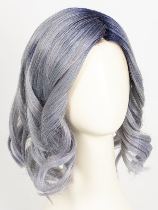 FROZEN-SAPPHIRE | Icy Blue Base with Indigo Black Roots