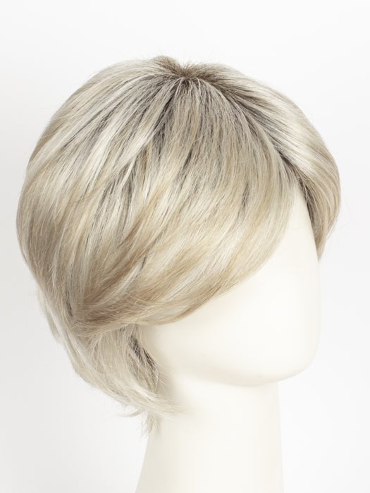 MILKY-OPAL | A Blend of Creamy Blonde and White Blonde Rooted with Warm Brown