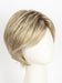 CREAMY-TOFFEE-R | Rooted Dark Blonde Evenly Blended with Light Platinum Blonde and Light Honey Blonde