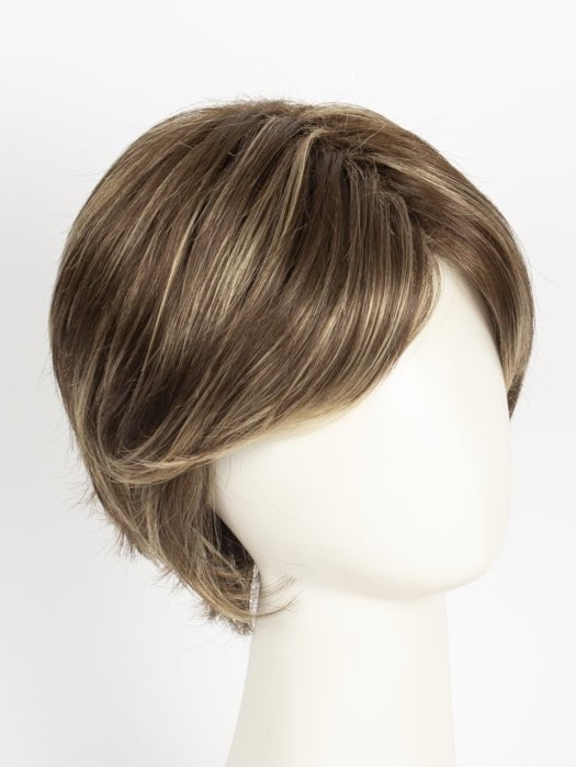 ICED-MOCHA | Medium Brown blended with Light Blonde highlights