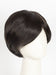 RL2/4 OFF BLACK | Black Evenly Blended with Dark Brown Highlights