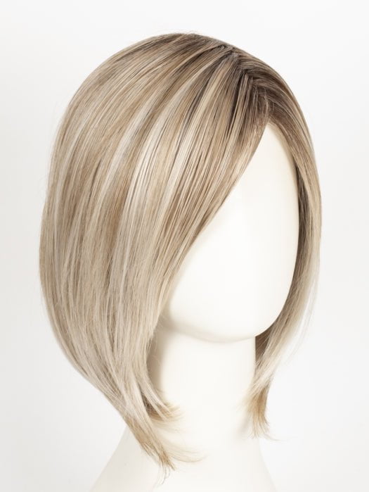 MILKSHAKE BLONDE R | A mixture of Light Sandy Brown, Highlighted with Light Ash Blonde with a Hint of Light Platinum Blonde with a Medium Root Color