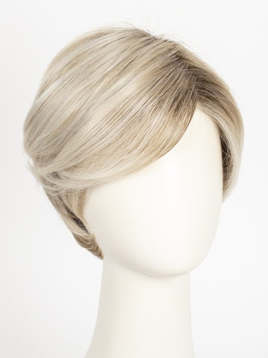 CRUSHED ALMOND BLONDE R | A soft Neutral Light Blonde with a Light and Medium Blended Root Color.