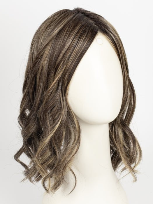 CHOCOLATE BUTTERCREAM BLONDE | Medium and Dark Brown Rooted with a Blend of Medium Brown and Dark Blonde