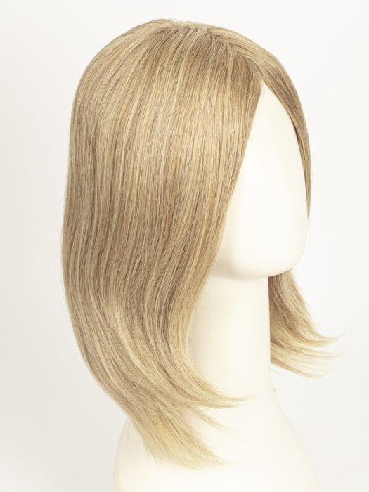 R1621S+ - Glazed Sand - Medium Honey Blonde With Platinum Blonde Highlights and Ash Brown Lowlights 