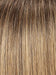 24BT18S8 SHADED MOCHA | Medium Natural Ash Blonde & Light Natural Gold Blonde Blend, Shaded with Medium Brown