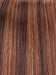 FS4/33/30A MIDNIGHT COCOA | Dark Brown, Medium Red, Medium Natural Red Blonde/Brown Blend with Medium Natural Red Blonde/Brown Blend Bold Highlights