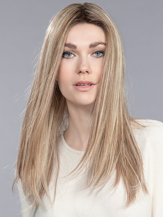 BOHEME by Ellen Wille in SANDY BLONDE ROOTED 26.22.16 | Light Golden Blonde, Light Neutral Blonde and Medium Blonde Blend with Shaded Roots FB MAIN IMAGE