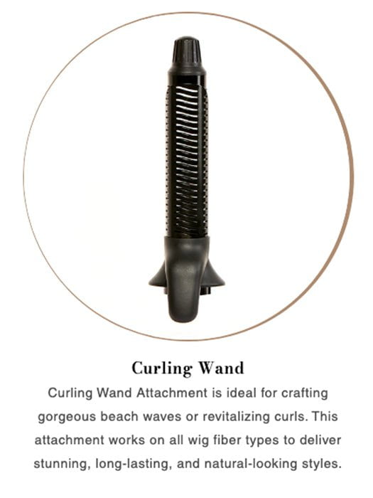 1.25" Curling Wand | Create loose, bouncy curls or refreshing beachy waves, perfect for all wig fibers