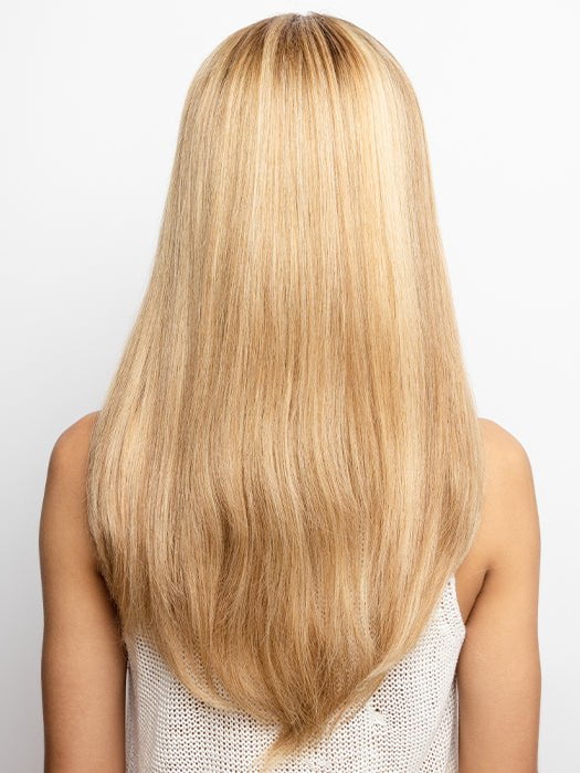 HIGHLIGHTED-BLOND-ROOT | Soft Cool Light Blond and Warm Dark Blond Highlights