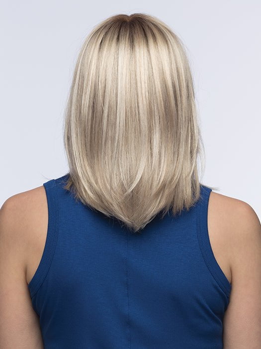 SUNLIT-BLONDE | Soft Blend of Sandy Blonde, Lightest Blonde and Iced Blonde with a Light Golden Brown Root