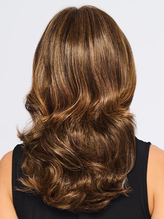 R829S+ GLAZED HAZELNUT | Medium Brown with Ginger highlights