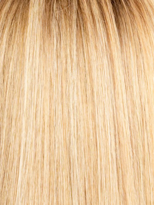 HIGHLIGHTED-BLOND-ROOT | Soft Cool Light Blond and Warm Dark Blond Highlights