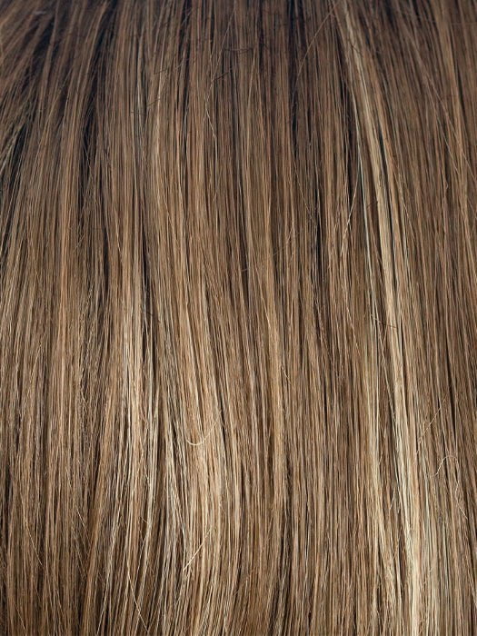 HONEY WHEAT R | Rooted Light Brown base with Honey Blonde highlight