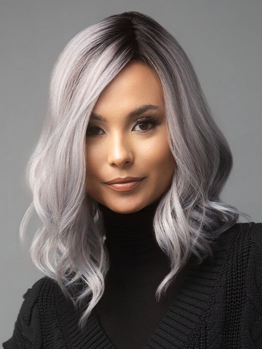 LUNAR-HAZE | Periwinkle Base with Off-Black Roots