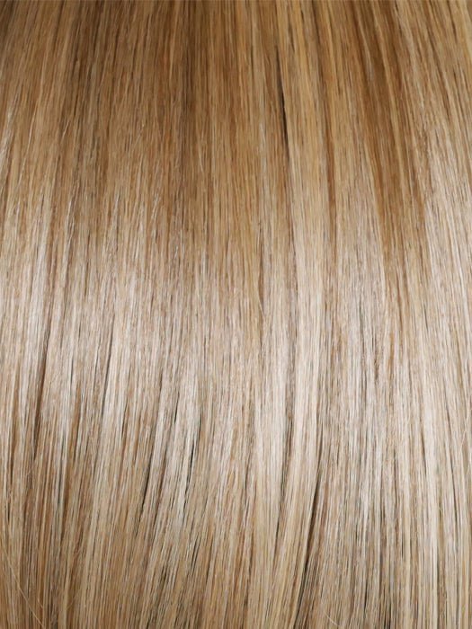 RAW SUGAR BLONDE | A Neutral Light Blonde, Honey Blonde, Pale Gold Blonde, with a base of Light Brown Low Lights featuring a Medium Root Color