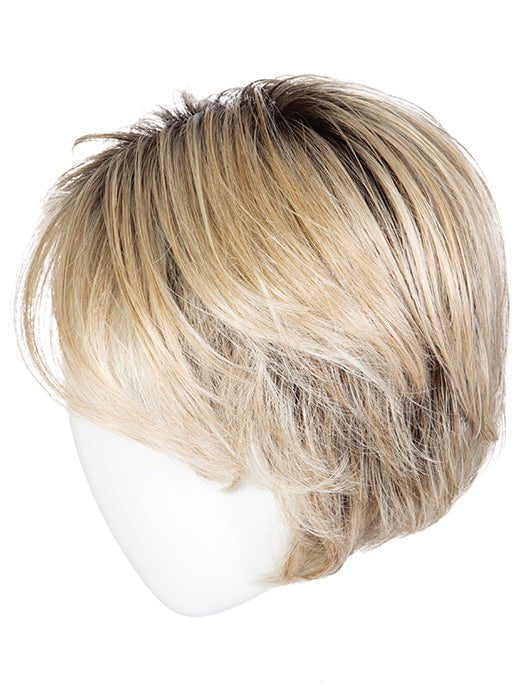 RL19/23SS SHADED BISCUIT | Light Ash Blonde Evenly Blended with Cool Platinum Blonde with Dark Roots