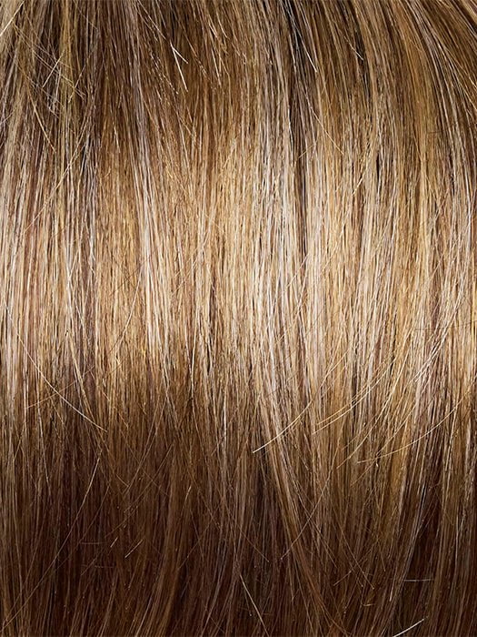 SPARKLING MOCHA R | Neutral Dark-Brown Base featuring Silvery White and Golden Blond Highlights