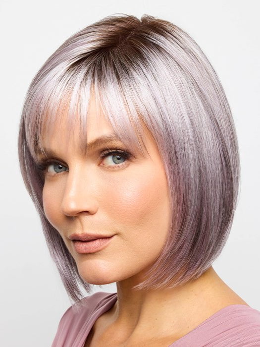 LILAC SILVER R | Dark Root with a Light to Medium Grey Base and a hint of a soft lilac