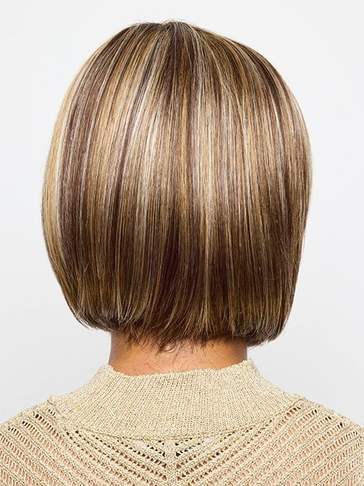 SPARKLING MOCHA R | Neutral Dark-Brown Base featuring Silvery White and Golden Blond Highlights