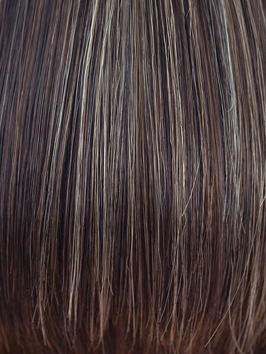 CHOCOLATE FROST R | Dark Brown Base with Honey Blonde and Platinum Highlights