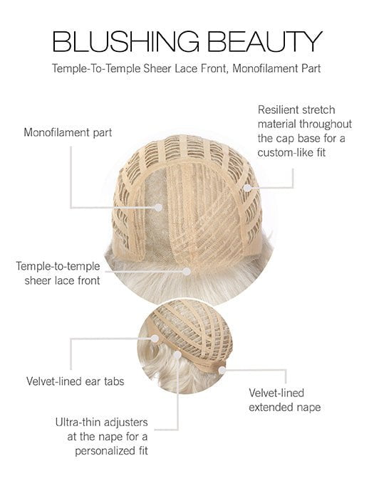 Cap Design | Lace Front | Mono Part | Wefted