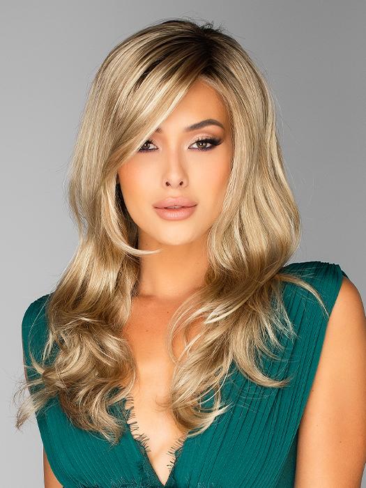 Ombre/Rooted Raquel high quality Welch miles of style lace front wig