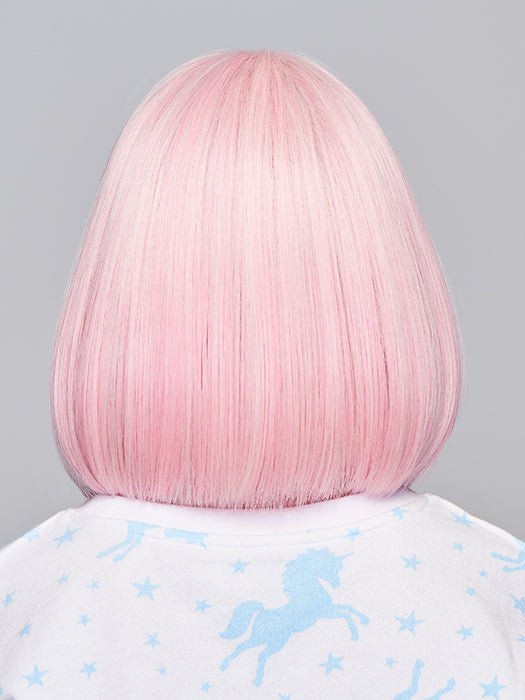 Sweetly Pink Synthetic Lace Front Wig Mono Part Wigs