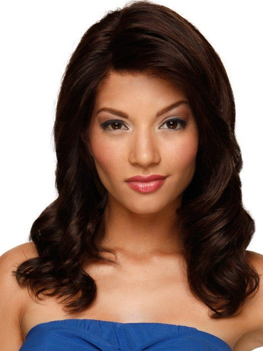 Jon Renau SIENNA EXCLUSIVE in 4RN DARKEST BROWN |  Human Hair Renau Natural