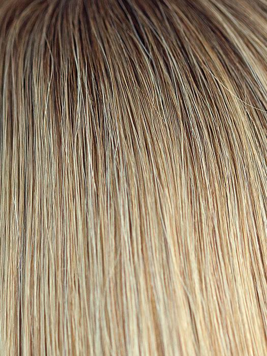 MOONLIGHT-BLONDE-R | Dark Blonde rooted with blend of Dark Ash Blonde and Light Blonde