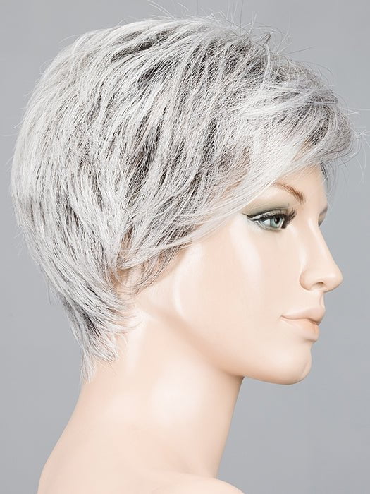 SILVER ROOTED 56.60.101 | Lightest Brown Blended with Grey and Pearl White with Pearl Platinum and Shaded Roots